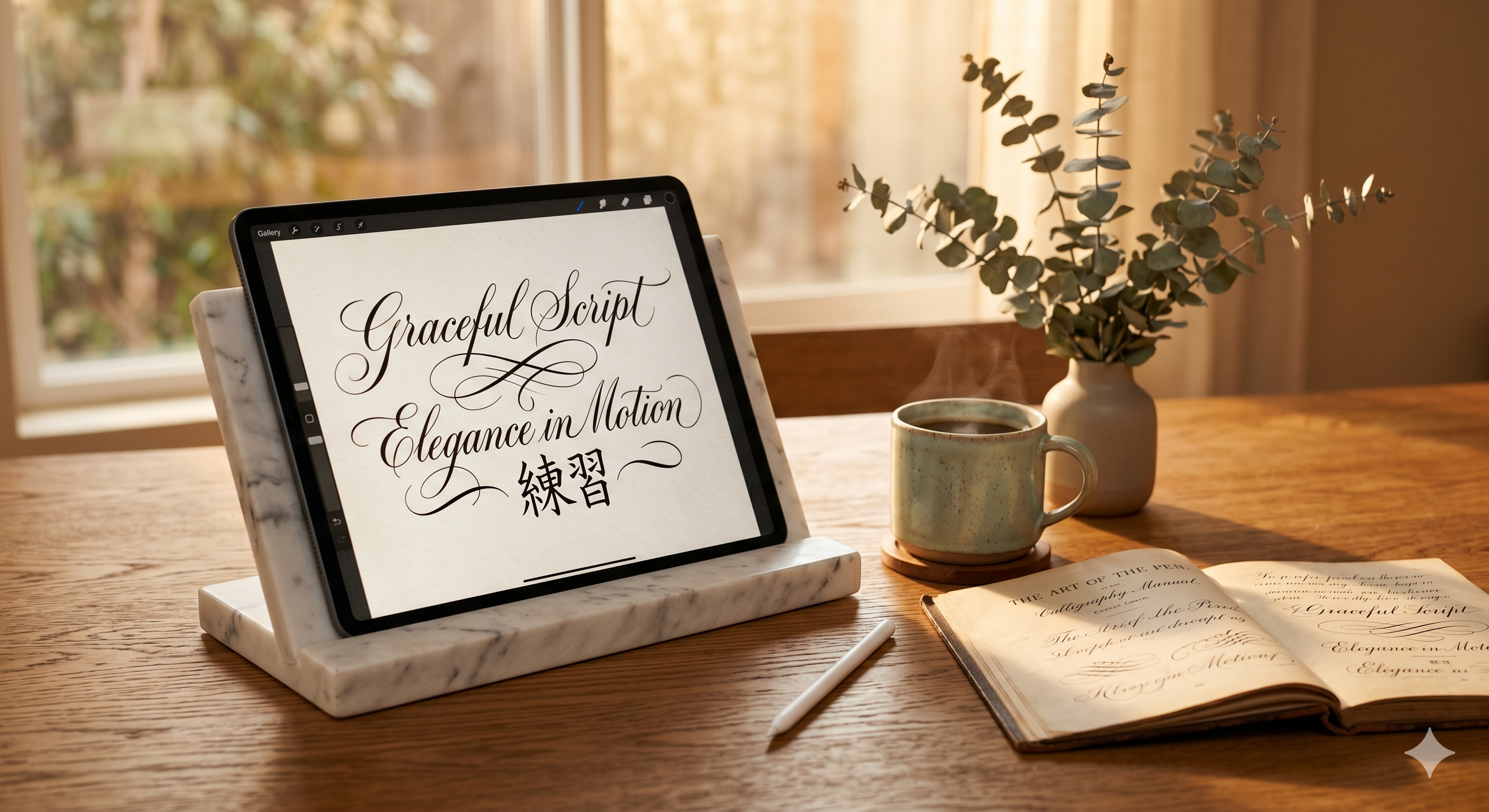 Lucida Calligraphy: Master Elegant Digital Writing on iPad