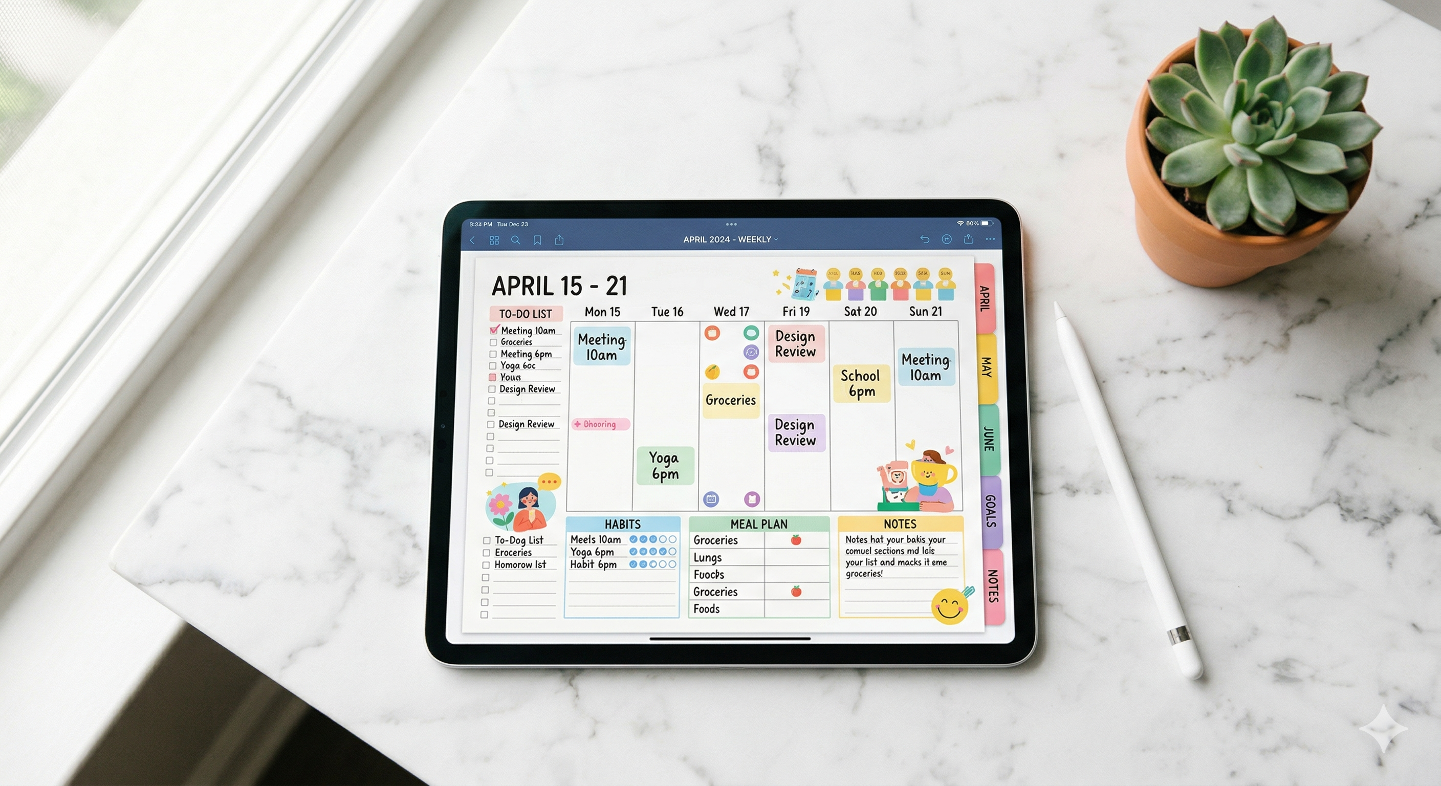 Free Digital Planner Templates GoodNotes: 8 Pro Sources