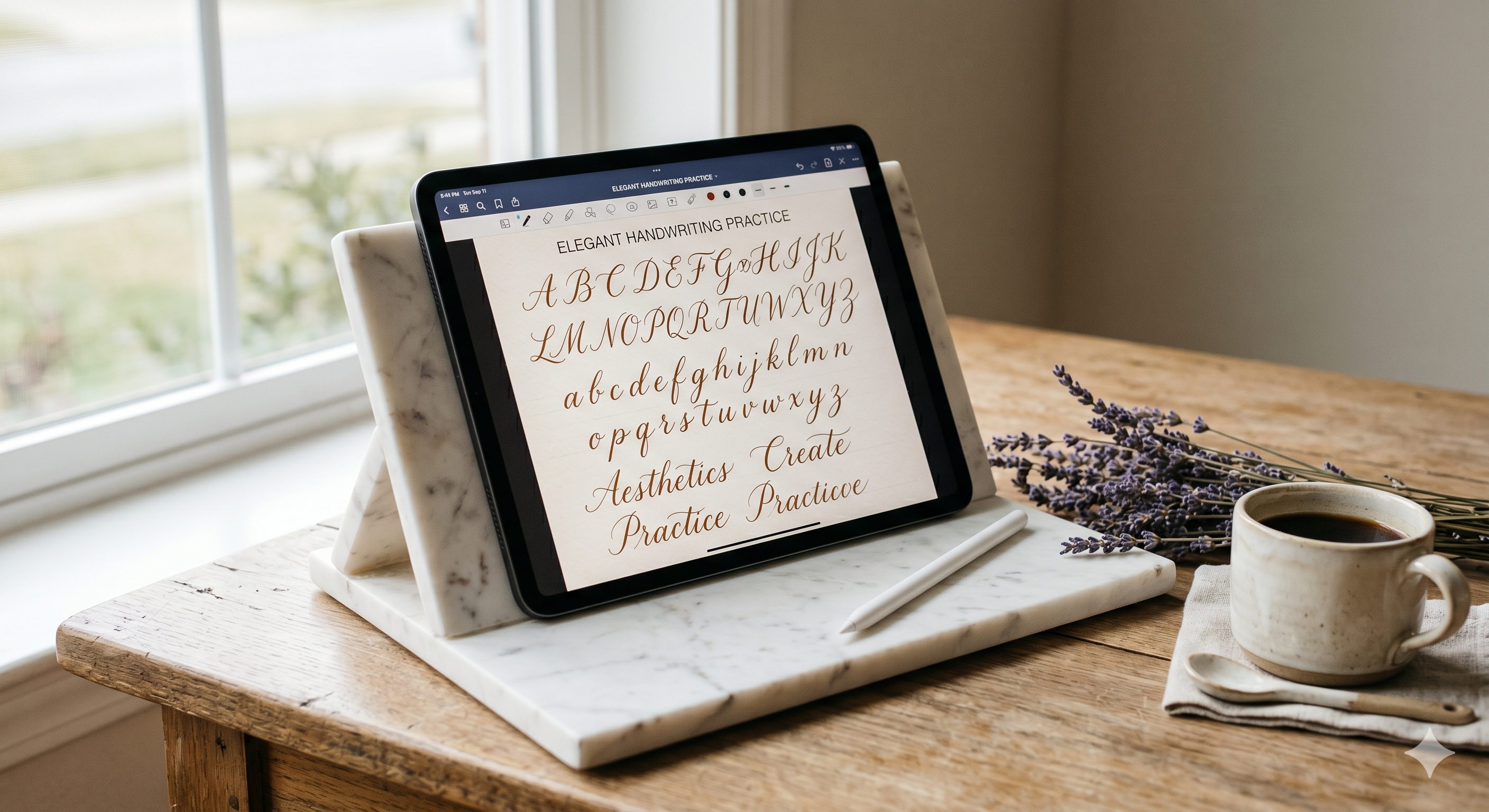 Lucida Handwriting A to Z: Master Every Letter on iPad