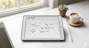 Free GoodNotes Calendar Template: 12 Sources + Setup | MeePlanner