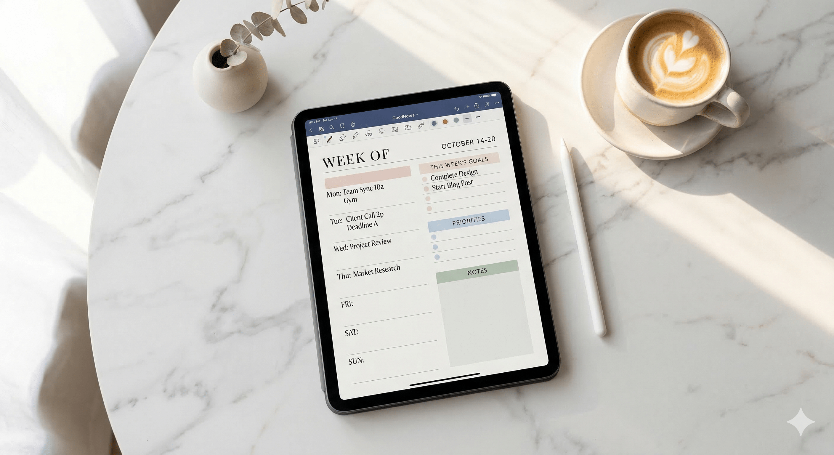 GoodNotes Digital Planner: Complete Setup Guide - Meeplanner