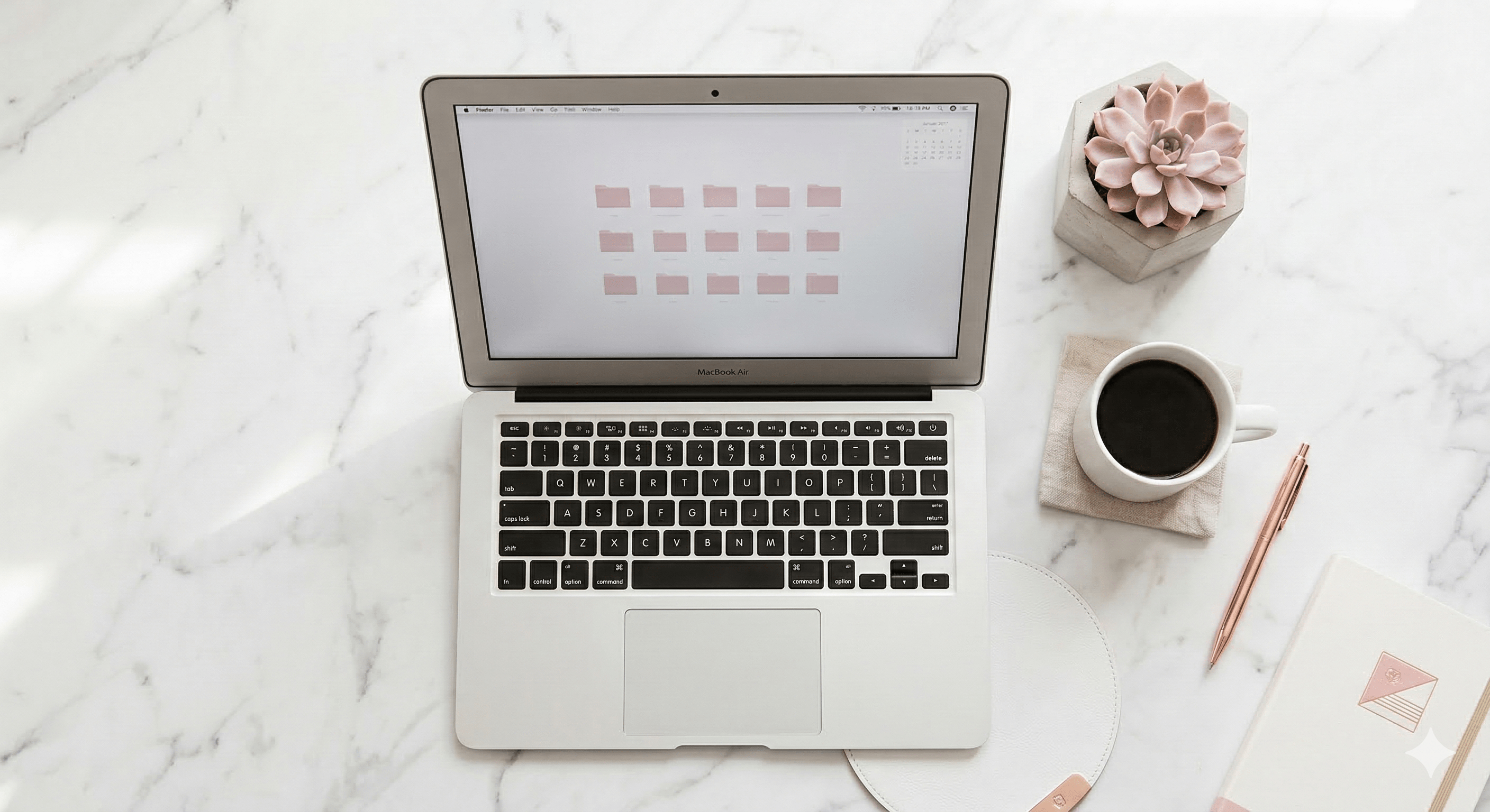 Light Pink Folder Icon: 12 Aesthetic Ways to Style Your Desktop - Meeplanner