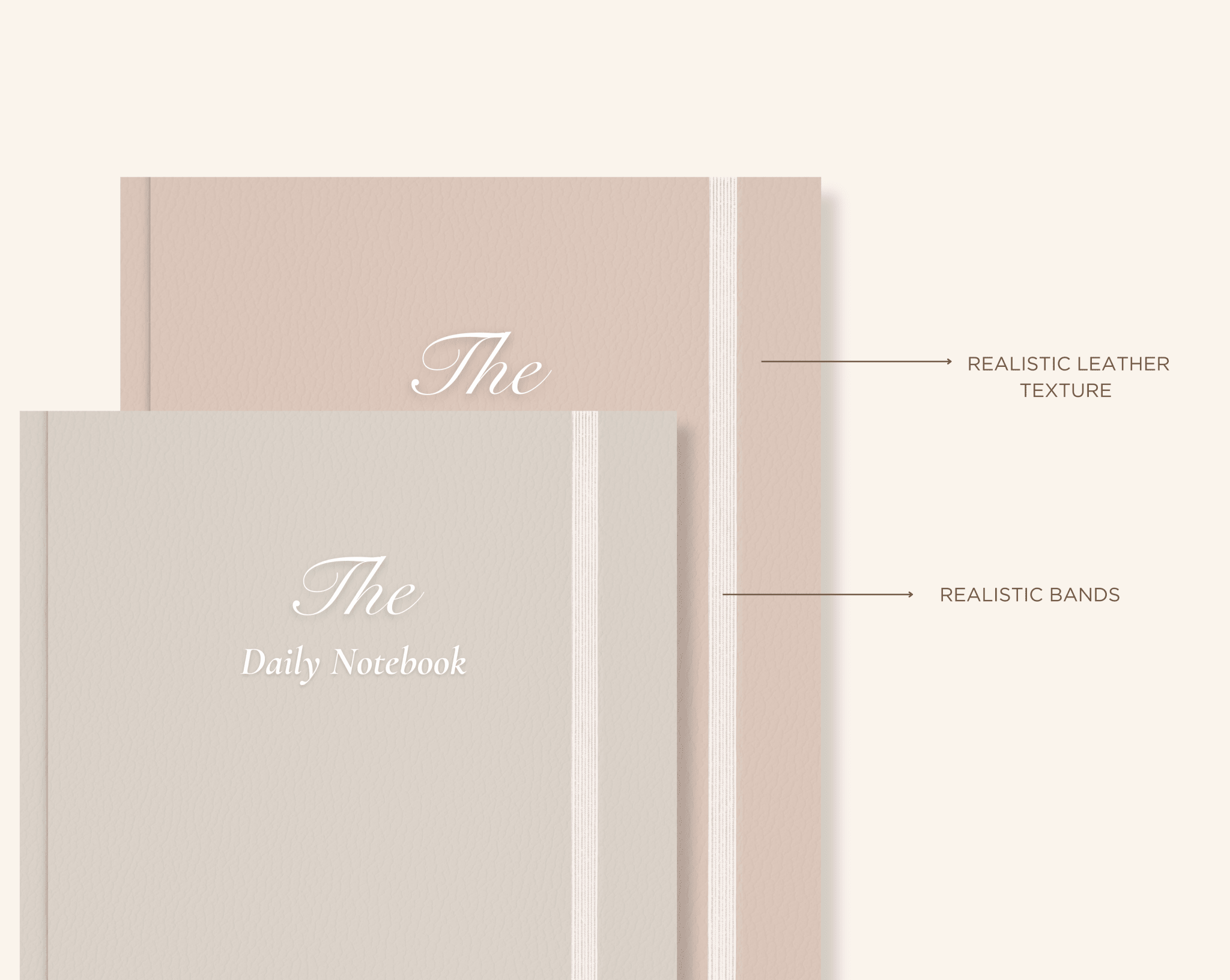 12 Subject Digital Notebooks | Portrait | 6 Soft Colors - Meeplanner