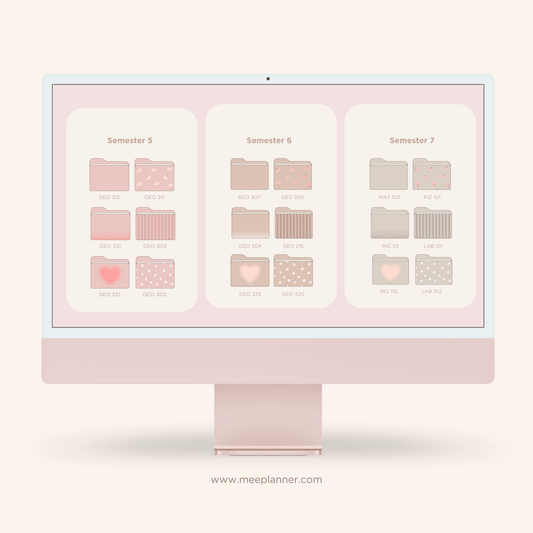 30 Neutral Desktop Folder Icons - Meeplanner