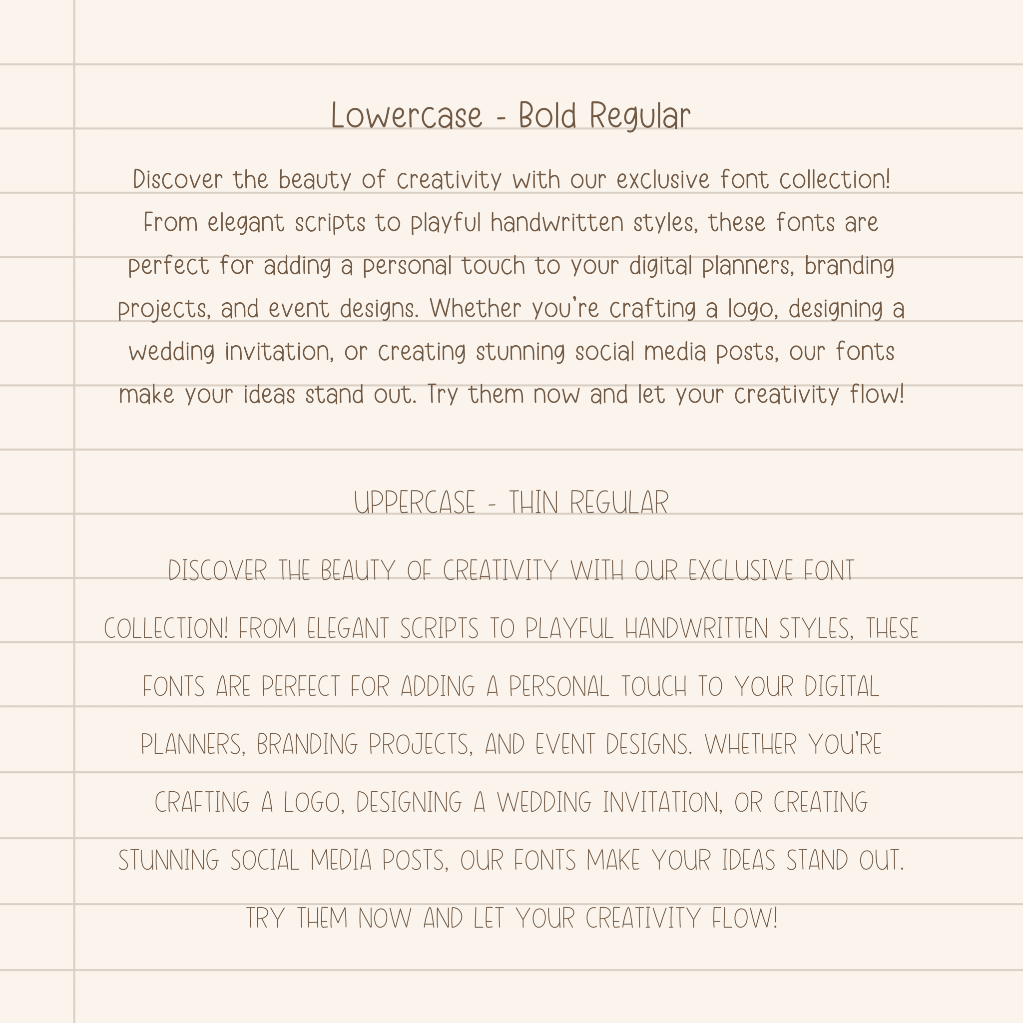 Aesthetic Handwriting Font - Meeplanner