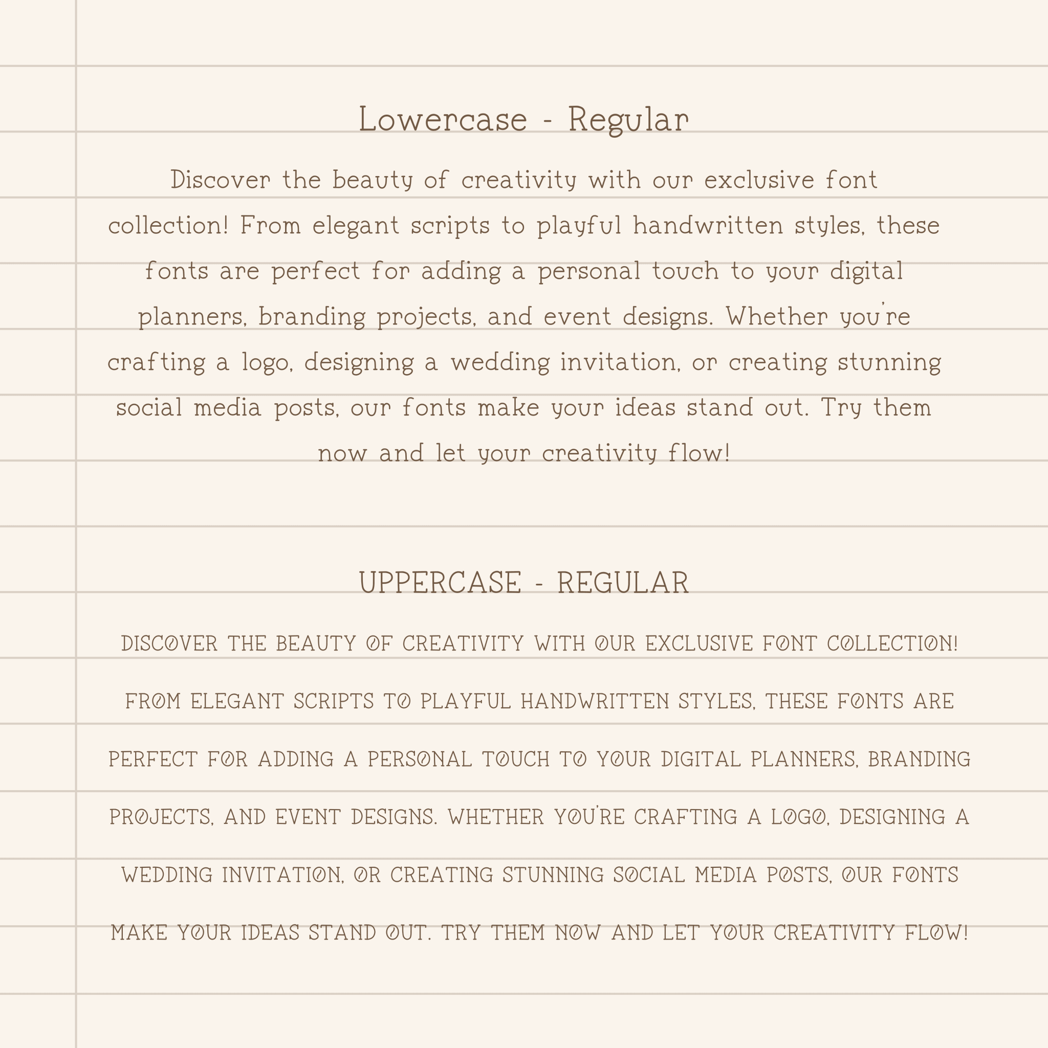 Aesthetic Handwriting Font - Meeplanner