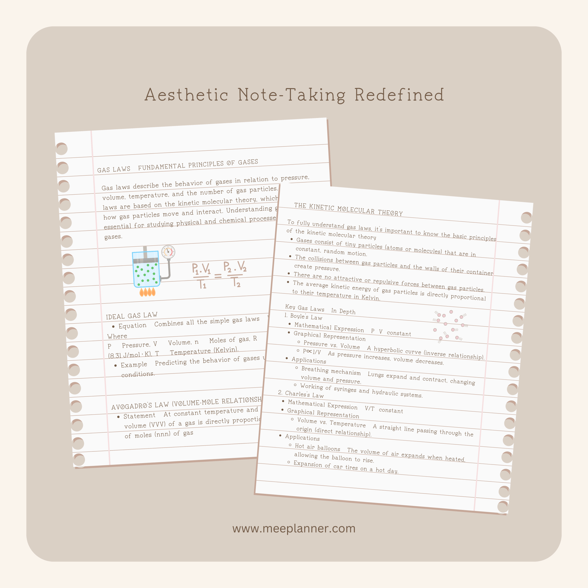 Aesthetic Handwriting Font - Meeplanner