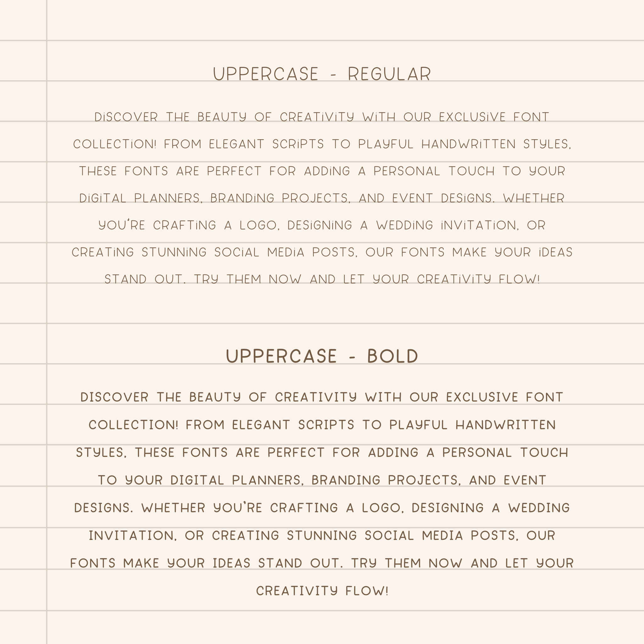Aesthetic Handwriting Font - Meeplanner