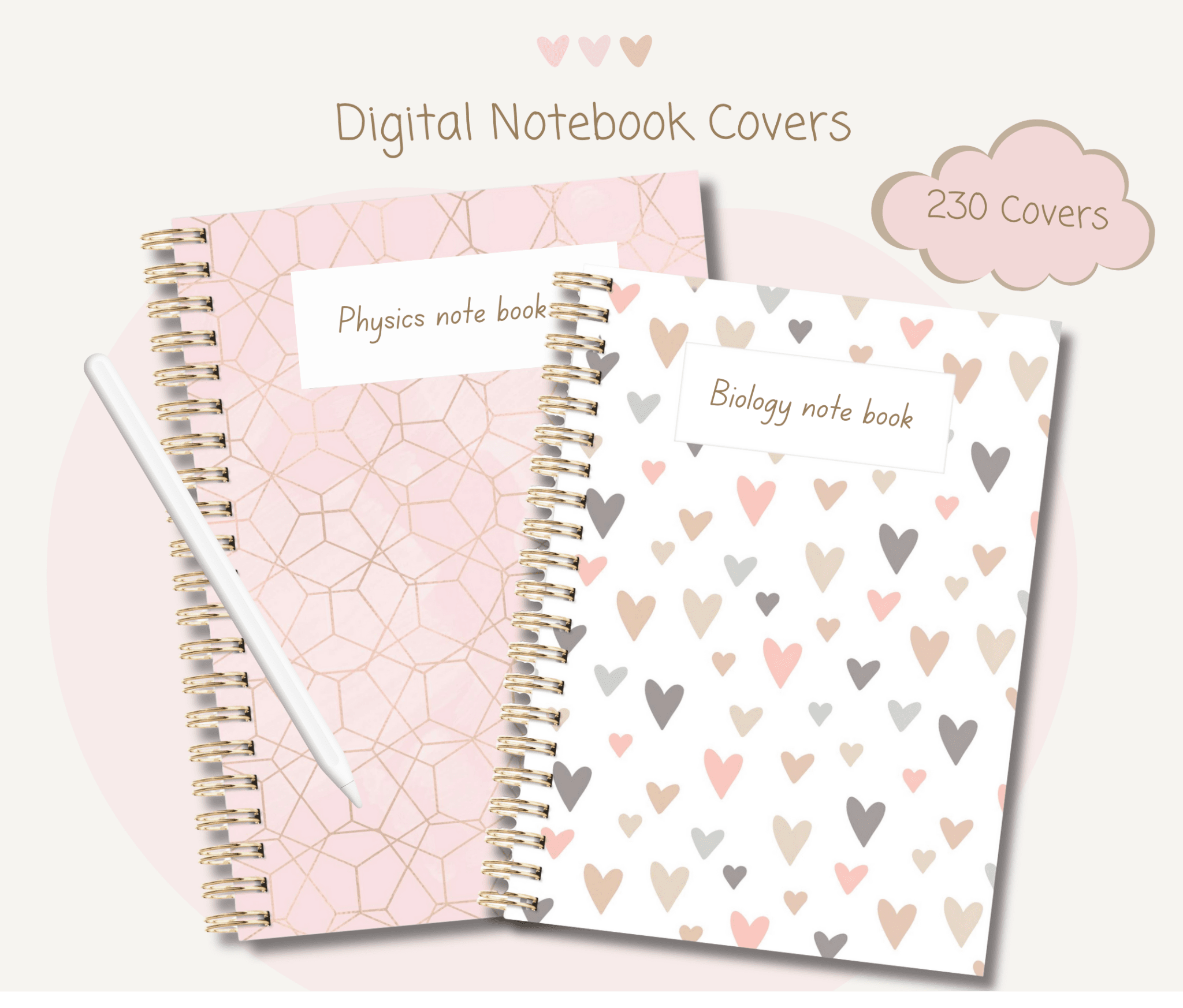 Digital Notebook Covers - Meeplanner