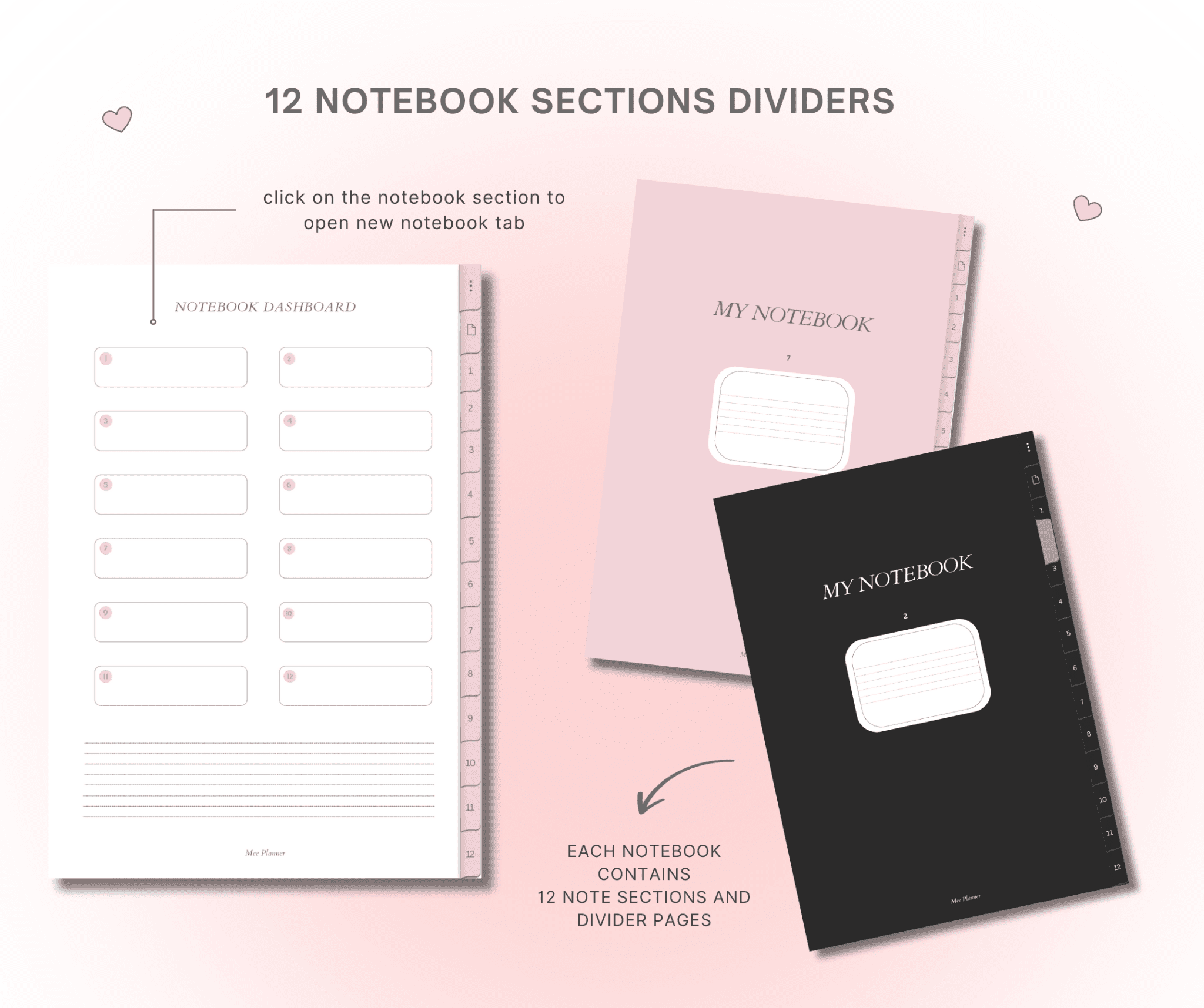 Digital Notebooks - BUNDLE - Meeplanner