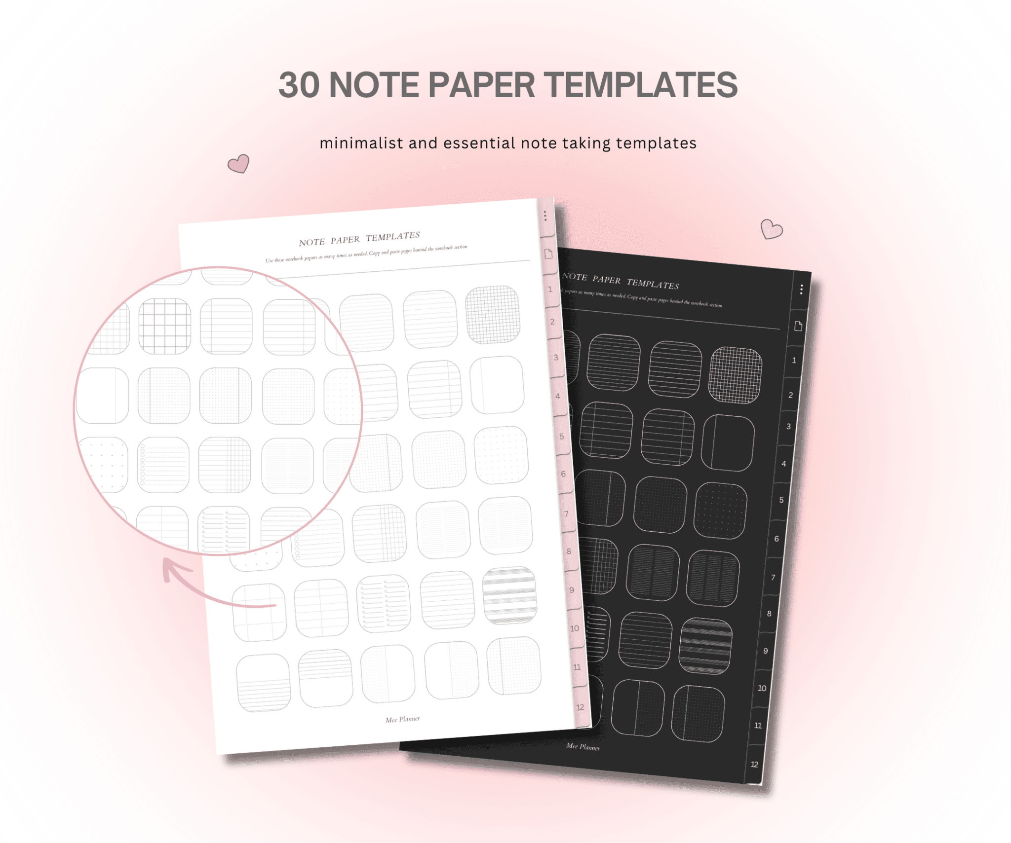Digital Notebooks - BUNDLE - Meeplanner