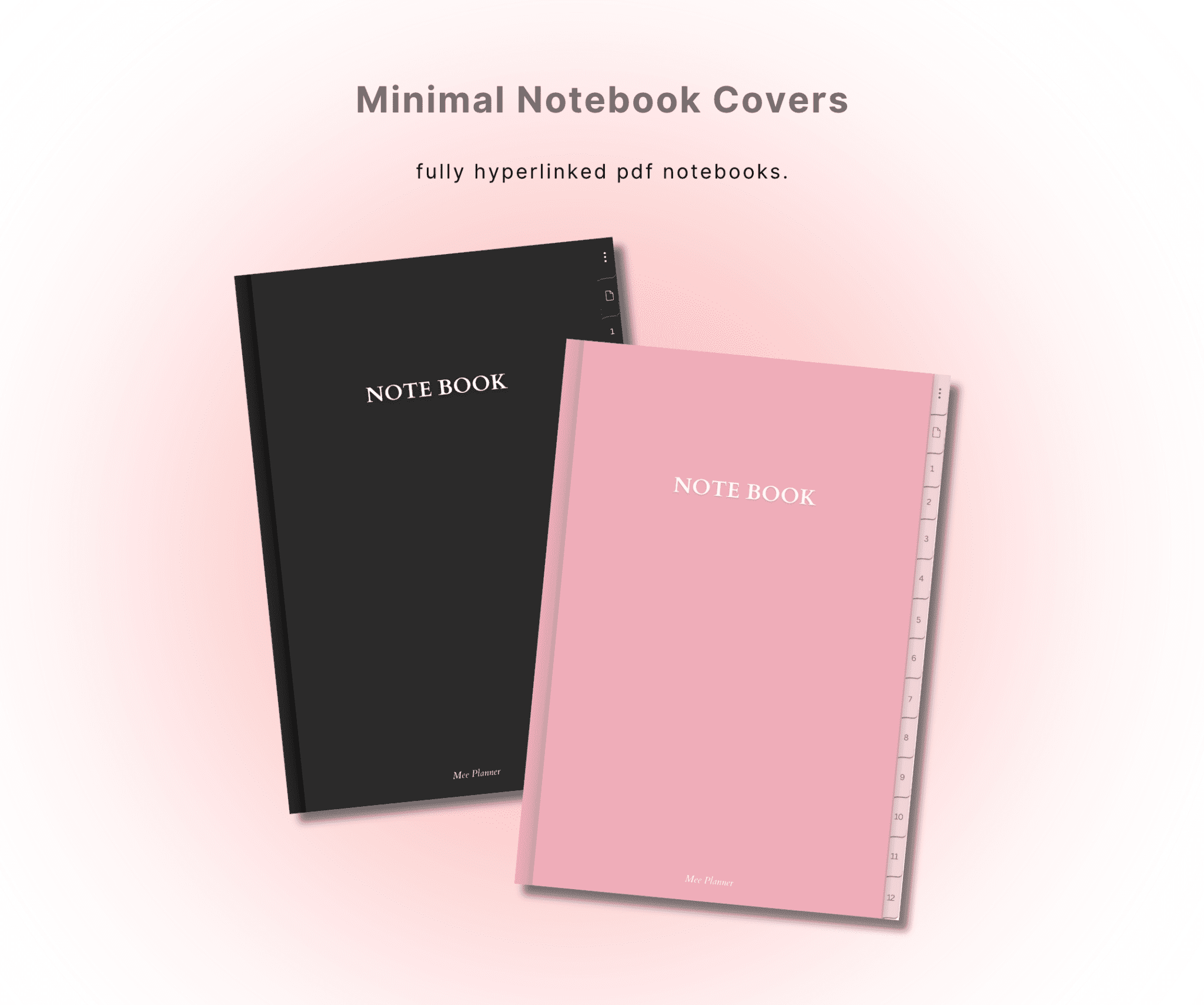 Digital Notebooks - BUNDLE - Meeplanner