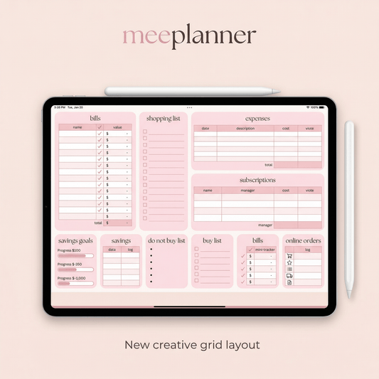 Finance Planner – The Ultimate Budget & Money Tracker for iPad - New! - Meeplanner