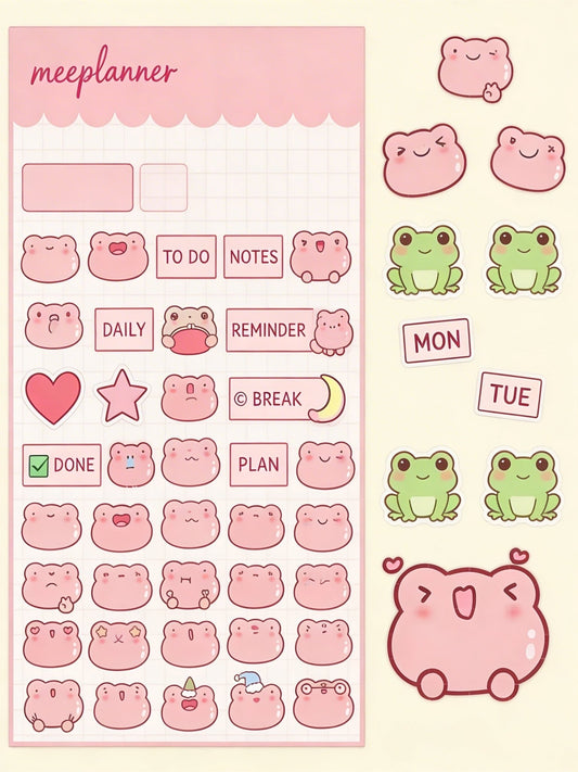 Miu Jiu Cute Sticker Series 01 (+200 Sticker) - New! - Meeplanner