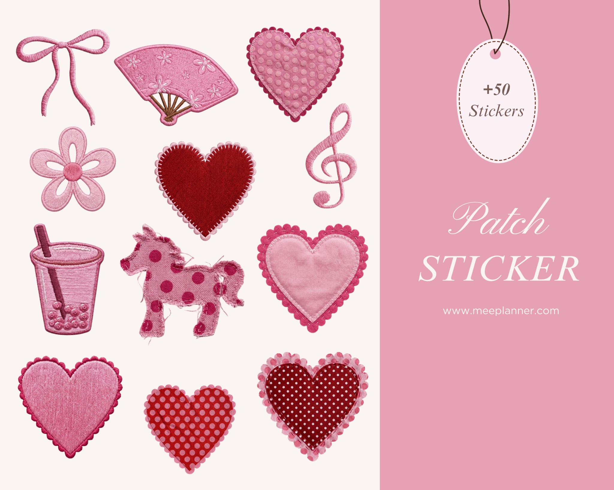 Patch Style Digital Stickers - Meeplanner