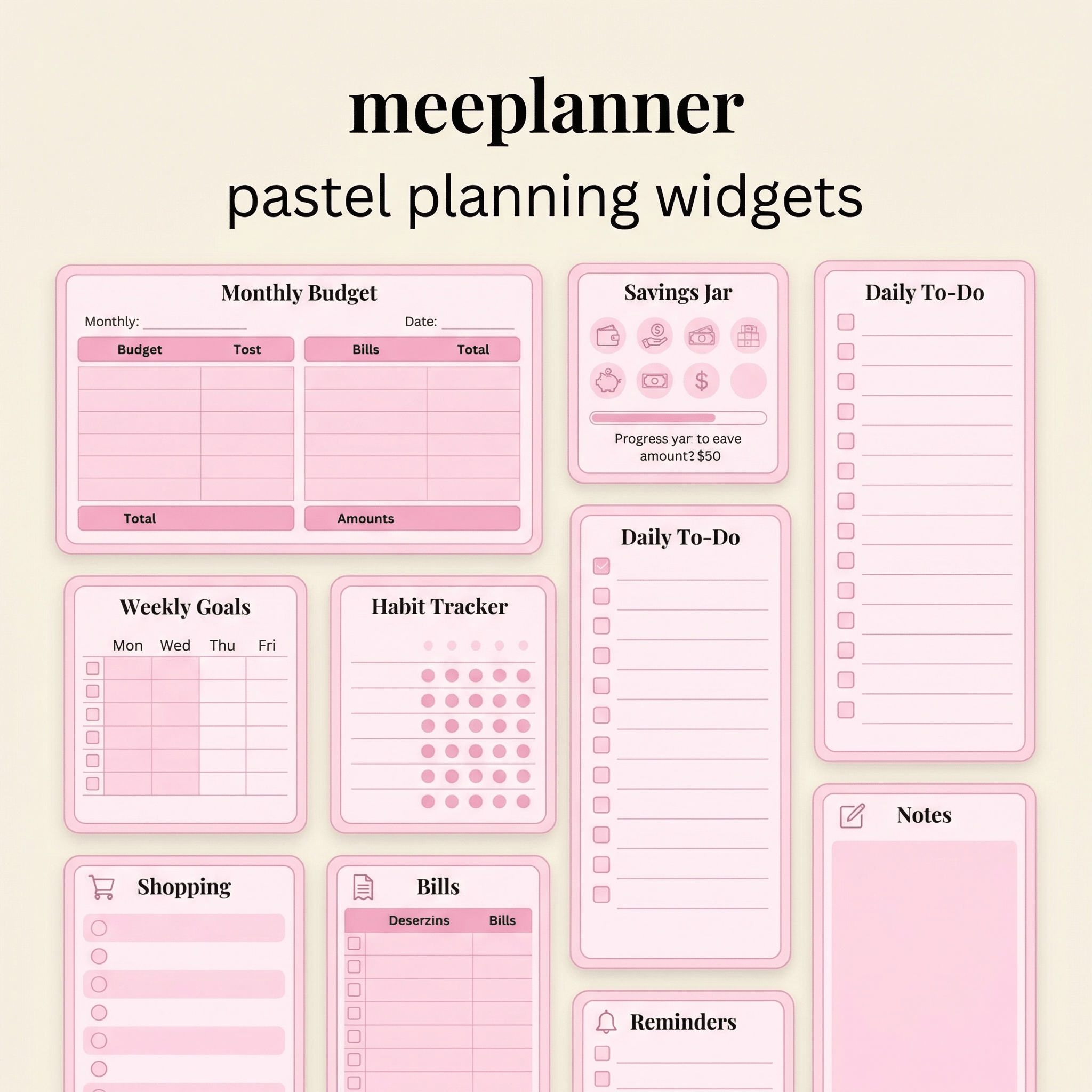 The Ultimate Daily Digital Planner Series 03 | 750+ Stickers Included - New! - Meeplanner